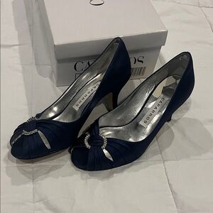 Women’s Caparros Navy Dress Shoes